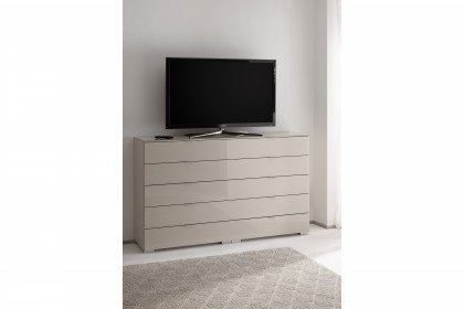 Sonate von Staud - Großkommode sand/ Glas ca. 160 cm breit