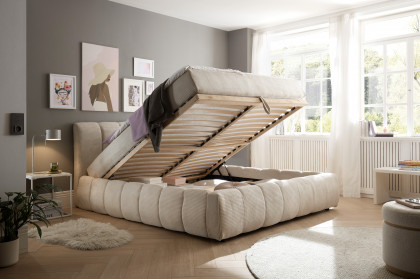 Nairobi von ED-Lifestyle - Polsterbett 180 cream