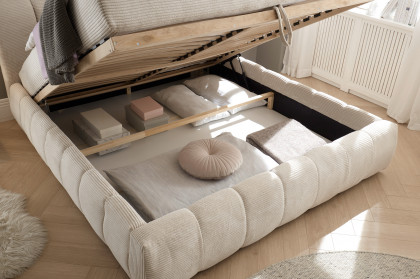 Nairobi von ED-Lifestyle - Polsterbett 180 cream