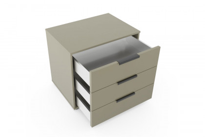 Dubai von Wiemann - Boxspring-Nachtschrank kieselgrau