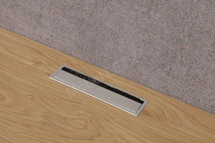 V/lacera living von Voglauer - Wohnwand in Lack taupe und geölte Wildeiche