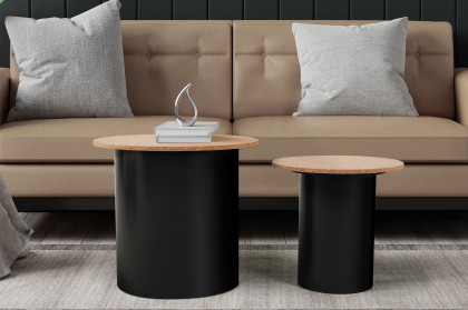 Cork von SIT Möbel - Beistelltisch-Set mit Kork, Pinie