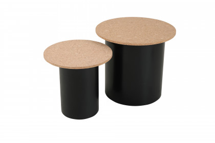 Cork von SIT Möbel - Beistelltisch-Set mit Kork, Pinie