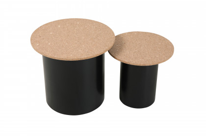 Cork von SIT Möbel - Beistelltisch-Set mit Kork, Pinie