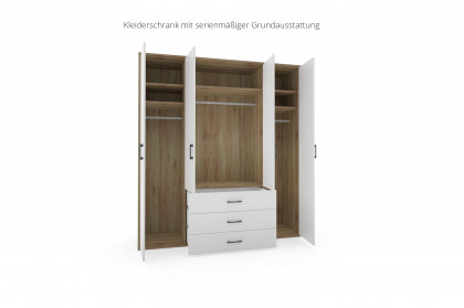 Achat Komfort von Priess - Kombischrank Artisan-Eiche/ lichtweiß