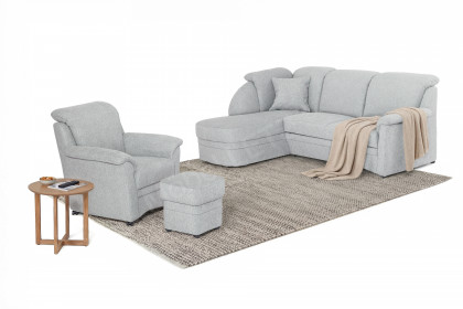 Florenz von Dietsch - Polstersofa Ausführung links silber