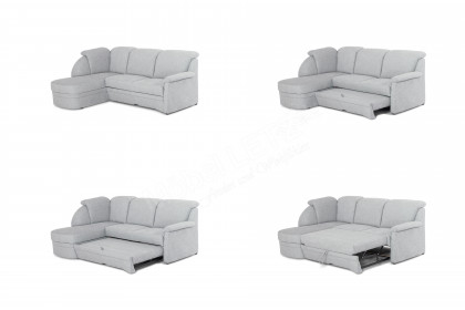 Florenz von Dietsch - Polstersofa Ausführung links silber