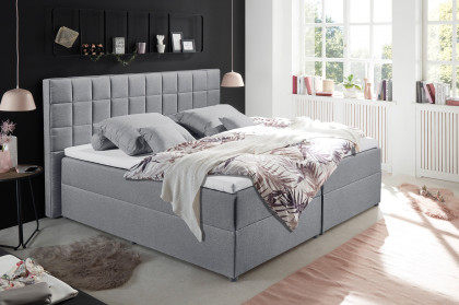 Alaska-Dream von ED-Lifestyle - Polsterbett 180 grau