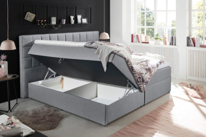 Alaska-Dream von ED-Lifestyle - Polsterbett 180 grau