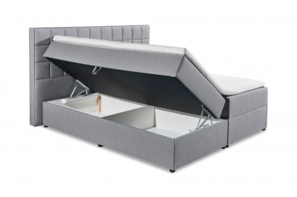 Alaska-Dream von ED-Lifestyle - Polsterbett 180 grau