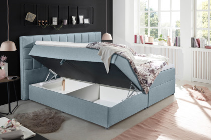Alaska-Dream von ED-Lifestyle - Polsterbett 180 pastellblau