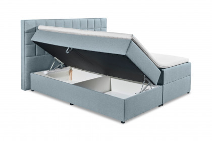 Alaska-Dream von ED-Lifestyle - Polsterbett 180 pastellblau