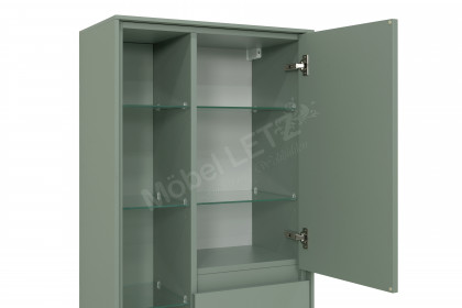 6010 von Pelipal - Badschrank Schilfgrün matt