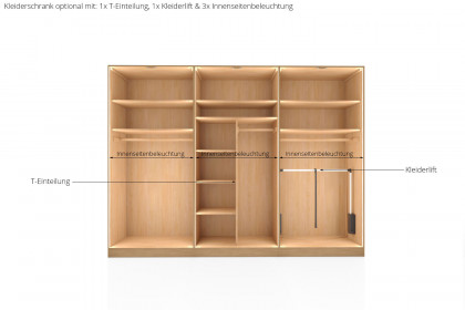 Incasa Albero von Decker - Schlafzimmer-Einrichtung Wildeiche mit Schiefer-Akzenten