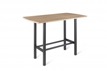 Helana von Musterring - Bartisch mit schwarzem Gestell