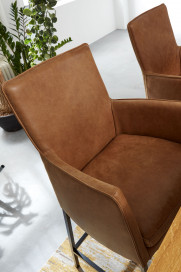 Helana von Musterring - Bartisch mit schwarzem Gestell