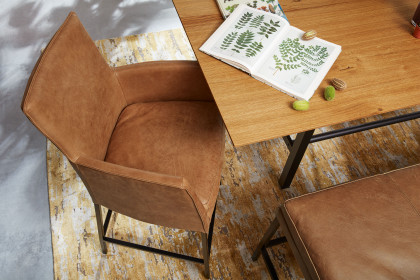 Helana von Musterring - Bartisch mit schwarzem Gestell