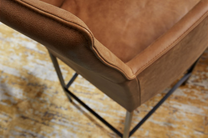 Helana von Musterring - Bartisch mit schwarzem Gestell