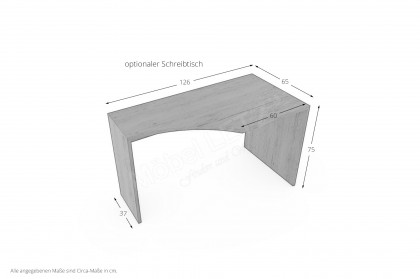 Achat Komfort von Priess - Komfortbett lichtweiß/ Artisan Eiche