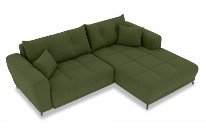PG-LE-03 von BASTI dein Sofa - Eckcouch rechts grün