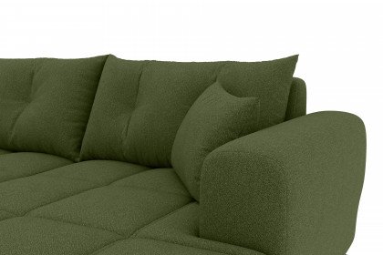 PG-LE-03 von BASTI dein Sofa - Eckcouch rechts grün