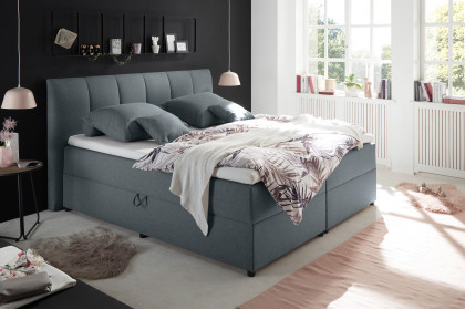 Granada von ED-Lifestyle - Polsterbett 180 anthrazit
