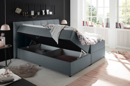 Granada von ED-Lifestyle - Polsterbett 180 anthrazit