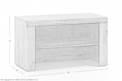 Greta von Elfo Möbel - Garderobe in Eiche, teilmassiv