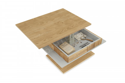 V/lacera living von Voglauer - Couchtisch Wildeiche mit Lackabsetzung