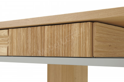 V/lacera living von Voglauer - Couchtisch Wildeiche mit Lackabsetzung