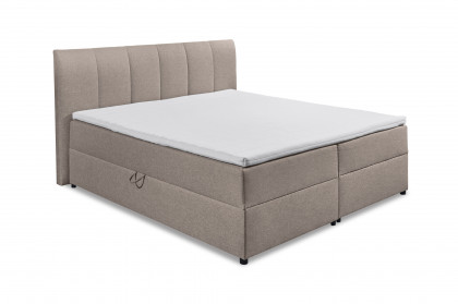 Granada von ED-Lifestyle - Polsterbett 180 schlamm
