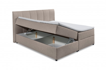 Granada von ED-Lifestyle - Polsterbett 180 schlamm