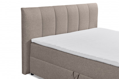 Granada von ED-Lifestyle - Polsterbett 180 schlamm