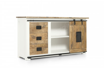 Rustique von Kollektion Letz - Sideboard Mangoholz weiß