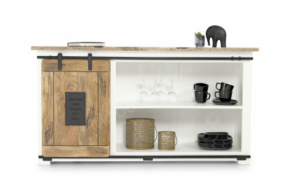 Rustique von Kollektion Letz - Sideboard Mangoholz weiß