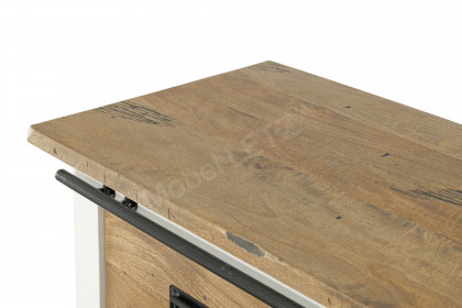 Rustique von Kollektion Letz - Sideboard Mangoholz weiß