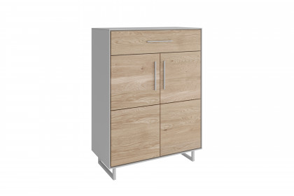 Kai von Elfo Möbel - Garderobenset in Eiche bianco/ kreidefarben