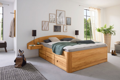 Incasa Ronco von Decker - Holzbett Kernbuche natur