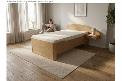 Incasa Ronco von Decker - Holzbett Kernbuche natur