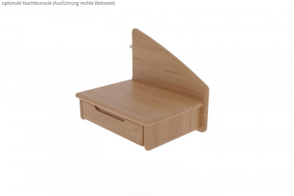 Incasa Ronco von Decker - Holzbett Kernbuche natur