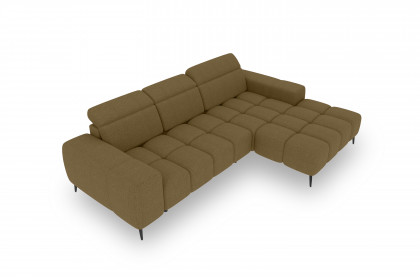 Kaya von BASTI dein Sofa - Sofaecke rechts olive