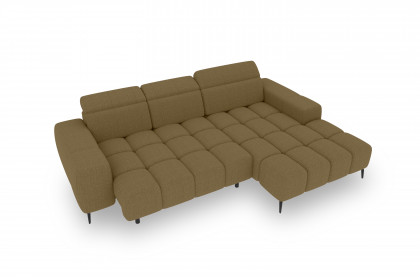 Kaya von BASTI dein Sofa - Sofaecke rechts olive