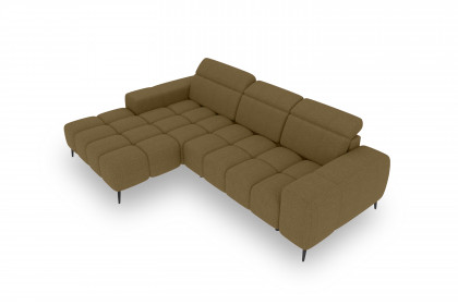 Kaya von BASTI dein Sofa - Sofaecke links olive