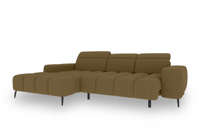 Kaya von BASTI dein Sofa - Sofaecke links olive