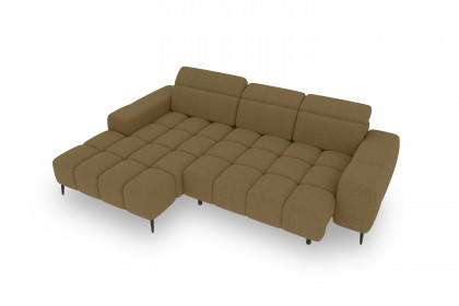 Kaya von BASTI dein Sofa - Sofaecke links olive