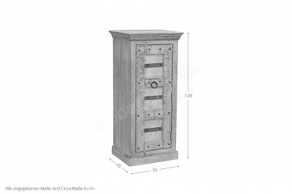 Daipur von SIT Möbel - Kommode aus massivem Mangoholz