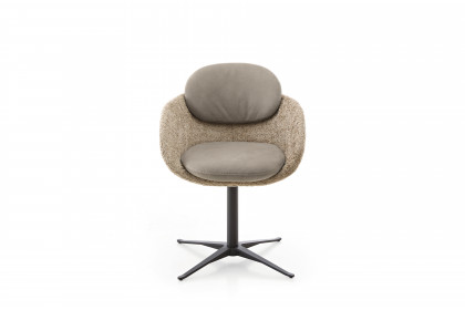 KOINOR 1310 - Polsterstuhl mit Drehkreuz