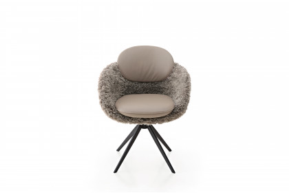 KOINOR 1310 - Funktionsstuhl mit Hochflor-Bezug