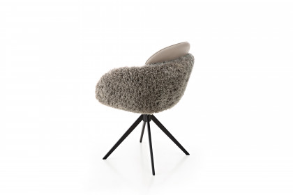 KOINOR 1310 - Funktionsstuhl mit Hochflor-Bezug