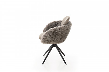 KOINOR 1310 - Funktionsstuhl mit Hochflor-Bezug